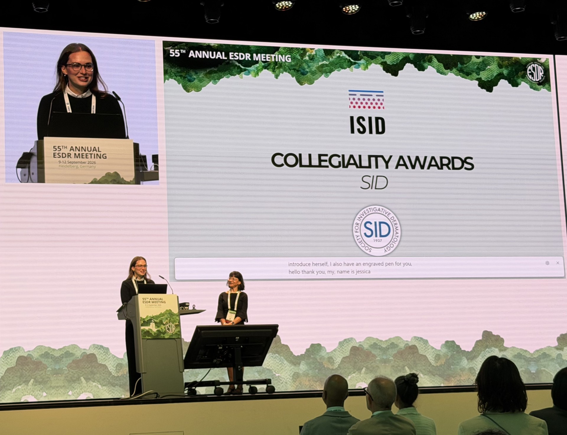 Image of Jessica Ayers at ESDR Meeting