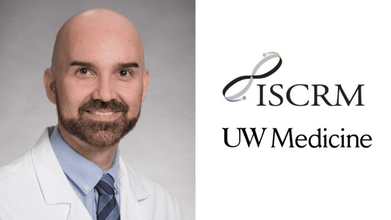 Dr. Simpson and ISCRM logo